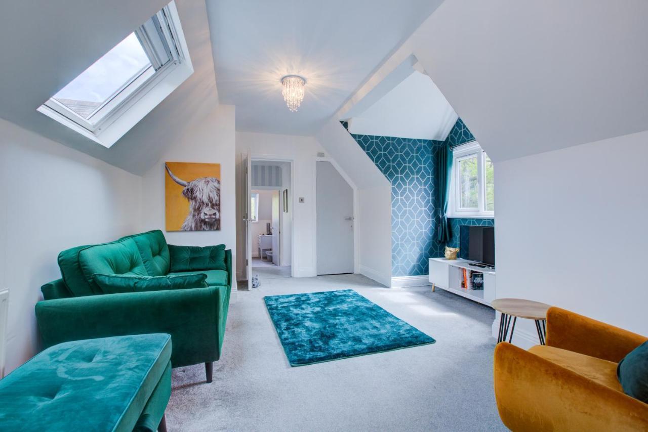 Luxury 3 Bedroom Apartment Close To Beach, Bournemouth & Meyrick Park Eksteriør bilde